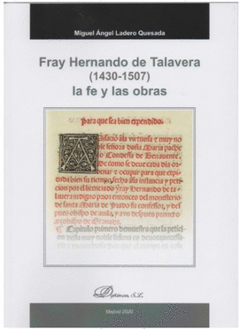 FRAY HERNANDO DE TALAVERA 1430 1507 LA FE Y LAS OBRAS