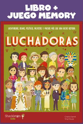 LUCHADORAS LIBRO + JUEGO MEMORY
