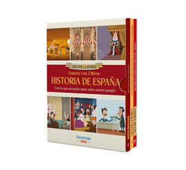 HISTORIA DE ESPAÑA ESTUCHE CON 3 LIBROS