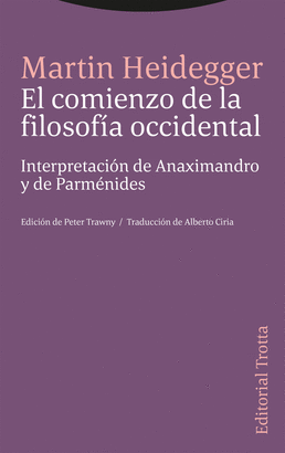COMIENZO DE LA FILOSOFIA OCCIDENTAL EL