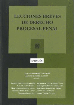 LECCIONES BREVES DE DERECHO PROCESAL PENAL 2ª ED
