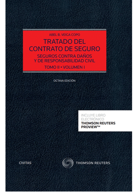 TRATADO DEL CONTRATO DE SEGURO TOMO II 2 VOLÚMENES PAPEL  E-BOOK
