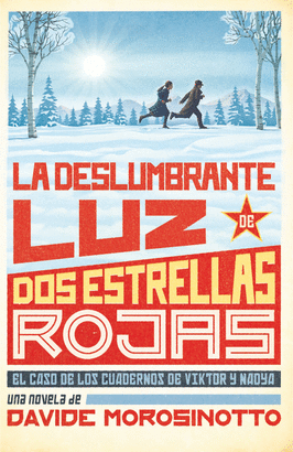 DESLUMBRANTE LUZ DE DOS ESTRELLAS ROJAS LA