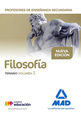 FILOSOFIA TEMARIO VOL III CUERPO DE PROFESORES DE ENSEÑANZA SECUNDARIA