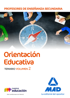 ORIENTACION EDUCATIVA TEMARIO VOL 2 CUERPO DE PROFESORES ENSEÑANZA SECUNDARIA