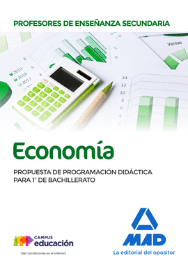 ECONOMÍA PROPUESTA DE PROGRAMACIÓN DIDÁCTICA PROFESORES DE ENSEÑANZA SECUNDARIA