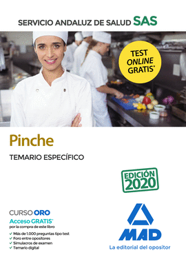 PINCHE SAS TEMARIO ESPECIFICO 2022 INCLUYE TEST ONLINE