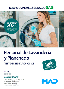 PERSONAL DE LAVANDERIA Y PLANCHADO SAS TEST DEL TEMARIO COMUN 2023
