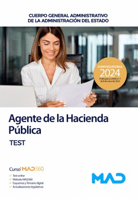 AGENTE DE LA HACIENDA PUBLICA ESTADO TEST 2024