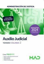 AUXILIO JUDICIAL TEMARIO VOL 2 2024