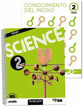 SCIENCE 2 PRIMARIA PUPIL'S BOOK + DE CERCA ANDALUCIA 2023 CIENCIAS BILINGÜE INGLES