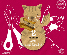 ARTS AND CRAFTS 2 PRIMARIA PUPIL'S BOOK ANDALUCIA 2023 LIBRO PLASTICA BILINGÜE INGLES
