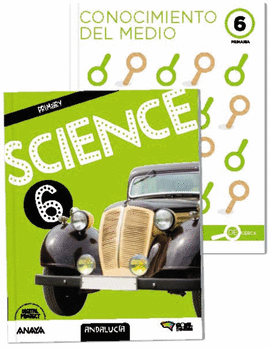 SCIENCE 6 PRIMARIA PUPIL'S BOOK + DE CERCA ANDALUCIA 2023 CIENCIAS BILINGÜE INGLES