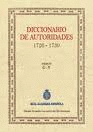 DICCIONARIO DE AUTORIDADES 1726 1739 ( TOMO IV G - N )