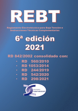RBT REGLAMENTO ELECTROTECNICO PARA BAJA TENSION