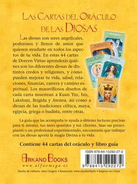 CARTAS DEL ORACULO DE LAS DIOSAS LAS