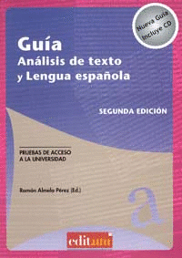 GUÍA ANÁLISIS DE TEXTO Y LENGUA ESPAÑOLA