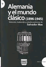 ALEMANIA Y EL MUNDO CLASICO 1896 1945