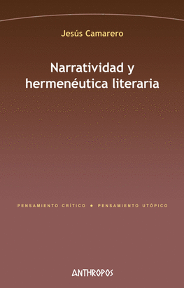 NARRATIVIDAD Y HERMENEUTICA LITERARIA