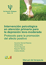INTERVENCION PSICOLOGICA EN ATENCION PRIMARIA PARA LA DEPRESION LEVE MODERADA