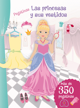 PEGATINAS LAS PRINCESAS Y SUS VESTIDOS