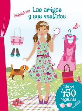 PEGATINAS LAS AMIGAS Y SUS VESTIDOS