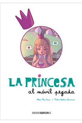 PRINCESA AL MÓVIL PEGADA LA