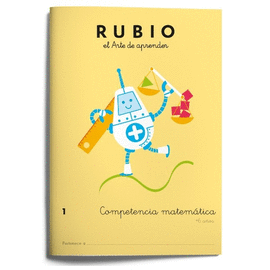RUBIO COMPETENCIA MATEMATICA 1 + 6 AÑOS