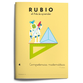 RUBIO COMPETENCIA MATEMATICA 4 + 9 AÑOS