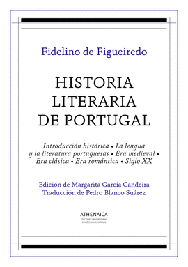 HISTORIA LITERARIA DE PORTUGAL