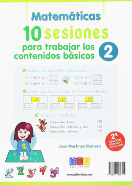 LENGUA Y MATEMATICAS 2 PRIMARIA 10 SESIONES PARA TRABAJAR LOS CONTENIDOS BASICOS