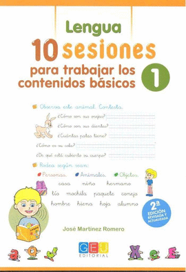 LENGUA Y MATEMATICAS 1 PRIMARIA 10 SESIONES PARA TRABAJAR LOS CONTENIDOS BASICOS 1