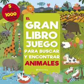 GRAN LIBRO JUEGO PARA BUSCAR Y ENCONTRAR ANIMALES EL