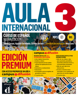 AULA INTERNACIONAL 3 B1 LIBRO DEL ALUMNO + EJERCICIOS+ AUDIO CD MP3