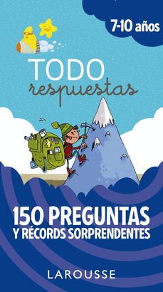 TODO RESPUESTAS 7 -10 AÑOS  150 PREGUNTAS Y RECORDS SORPRENDENTES