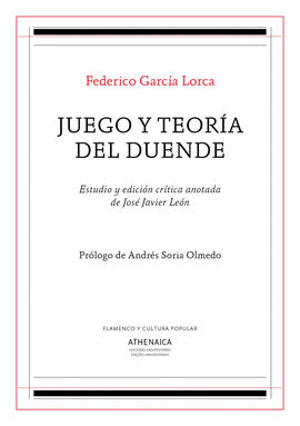 JUEGO Y TEORÍA DEL DUENDE