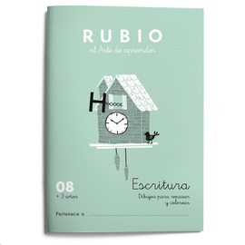 ESCRITURA RUBIO RUBIO 08 DIBUJO NUEVA EDICION