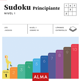 SUDOKU PRINCIPIANTE NIVEL 1 CUADRADOS DE DIVERSION