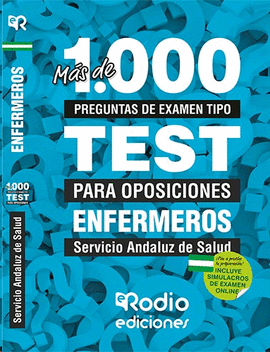 ENFERMERO / A SAS MAS DE 1000 PREGUNTAS DE EXAMEN PARA ENFERMEROS DEL SAS 2019