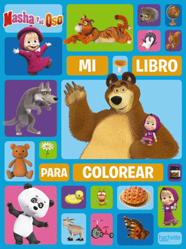 MASHA Y EL OSO MI LIBRO PARA COLOREAR
