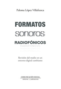 FORMATOS SONOROS RADIOFONICOS