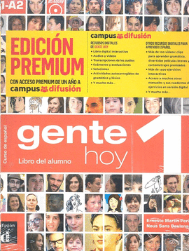 GENTE HOY 1 LIBRO ALUMNO CD PREMIUM