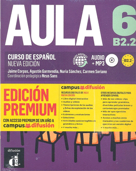 AULA 6 CURSO ESPAÑOL B 2 2 LIBRO ALUMNO EDICION PREMIUM
