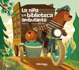 NIÑA Y LA BIBLIOTECA AMBULANTE LA