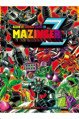 ALBUM DE CROMOS CALBEE DE MAZINGER Z