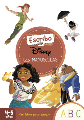 ESCRIBO CON DISNEY  LAS MAYUSCULAS