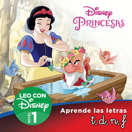 BLANCANIEVES APRENDE LAS LETRAS T D N F NIVEL 1