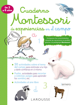 CUADERNO MONTESORI DE EXPERIENCIAS EN EL CAMPO