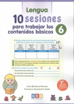 LENGUA Y MATEMATICAS 10 SESIONES PARA TRABAJAR LOS CONTENIDOS BÁSICOS 6