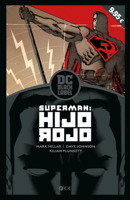 SUPERMAN HIJO ROJO DC BLACK LABEL POCKET